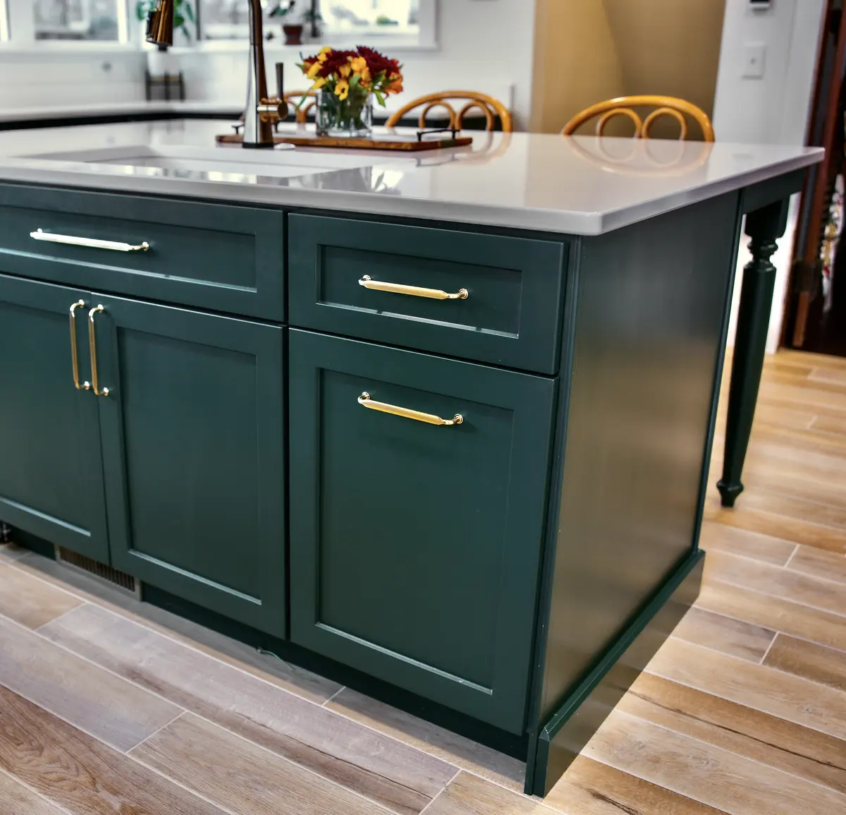 Bold And Warm Kitchen Remodel in East Moline, IL by Patt Co. Design project photo 10