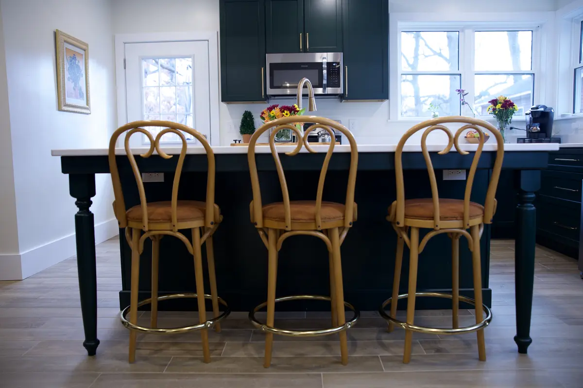 Bold And Warm Kitchen Remodel in East Moline, IL by Patt Co. Design project photo 5
