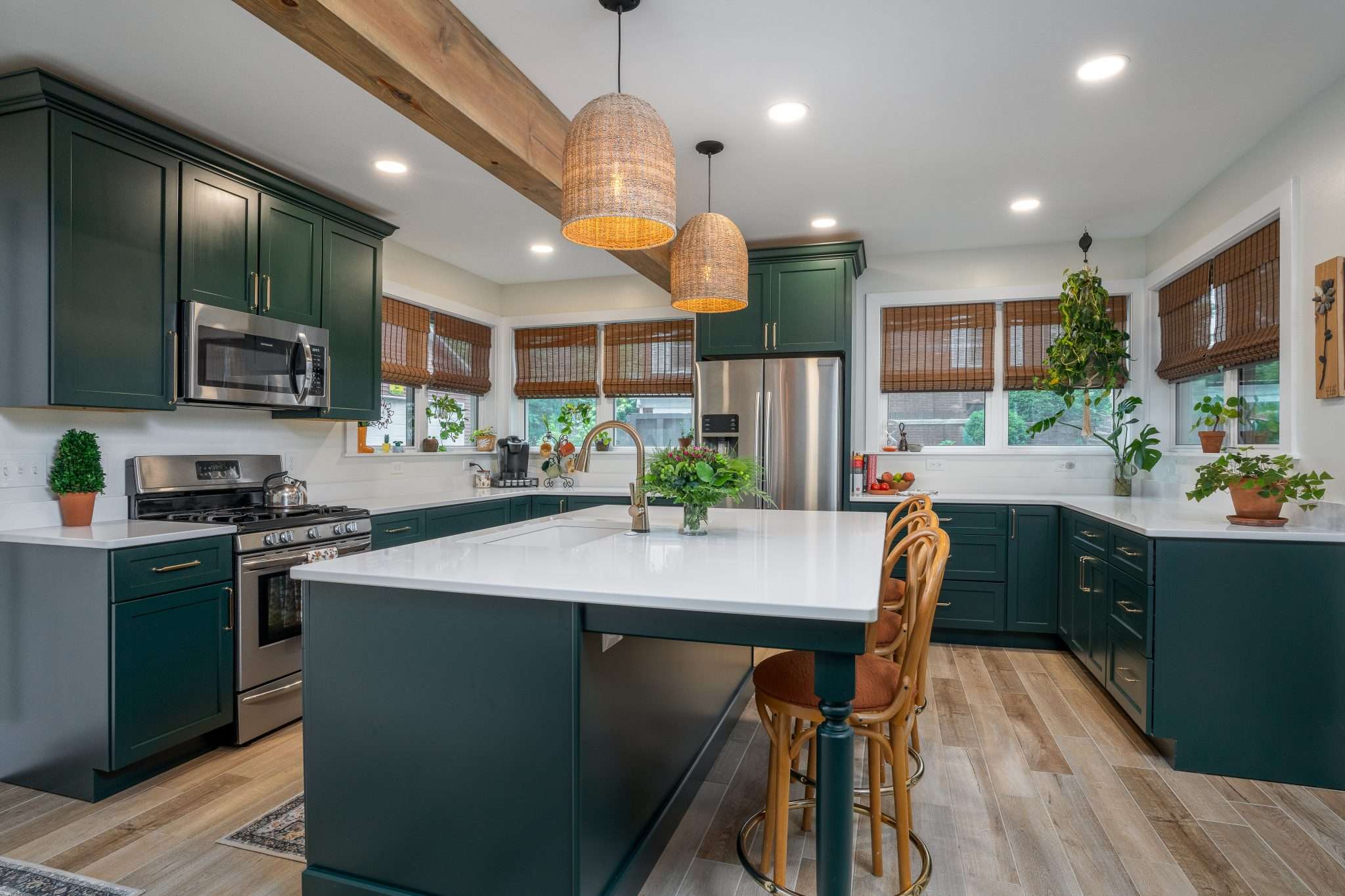 Warm Contemporary Kitchen Remodel by Patt Co. Design project photo